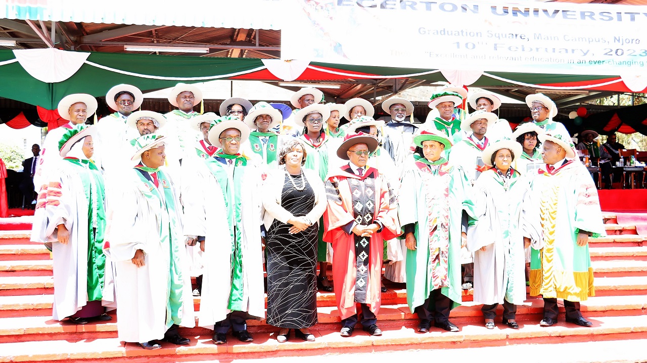 Pomp and Colour as Egerton University Vice Chancellor Prof. Isaac Kibwage Constitutes 46th Graduation Congregation. 