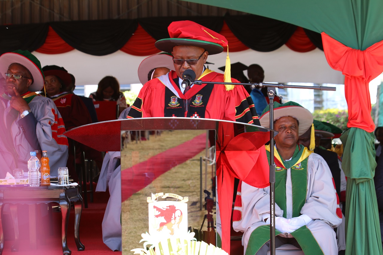 SPEECH BY PROF. ISAAC O. KIBWAGE VICE CHANCELLOR EGERTON UNIVERSITY