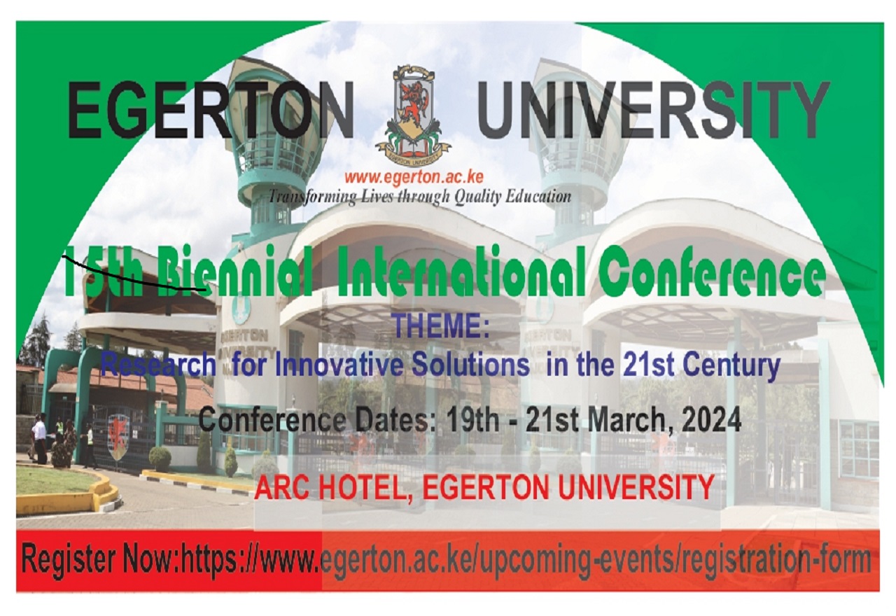 15th Biennial International Conference