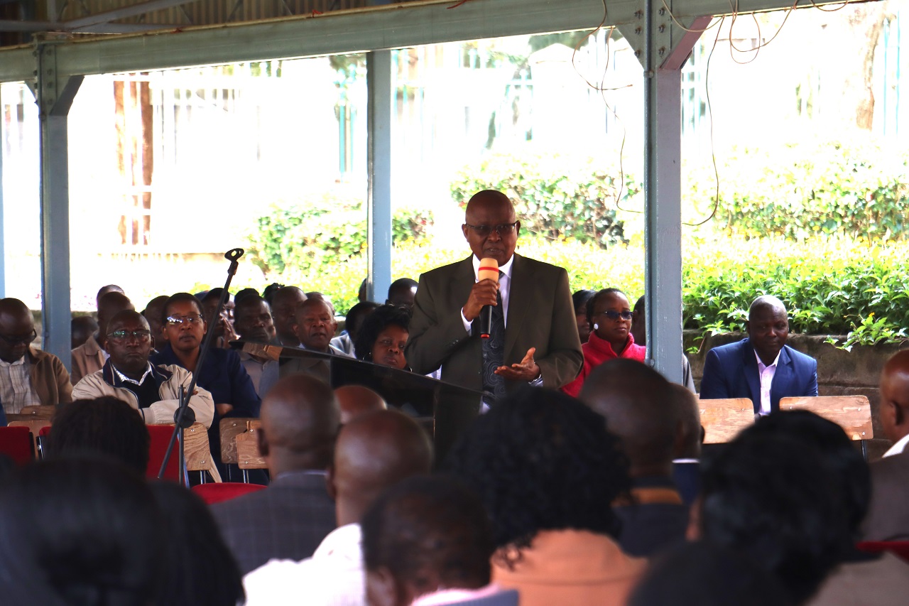  SPEECH BY PROF. ISAAC O. KIBWAGE VICE-CHANCELLOR EGERTON UNIVERSITY