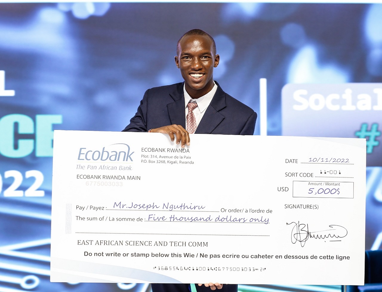 Kenyan serial innovator wins regional prize