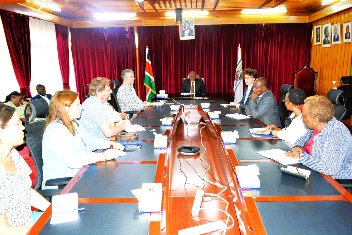 Sorbonne University Team Visits Egerton University, Strengthening Research Collaboration