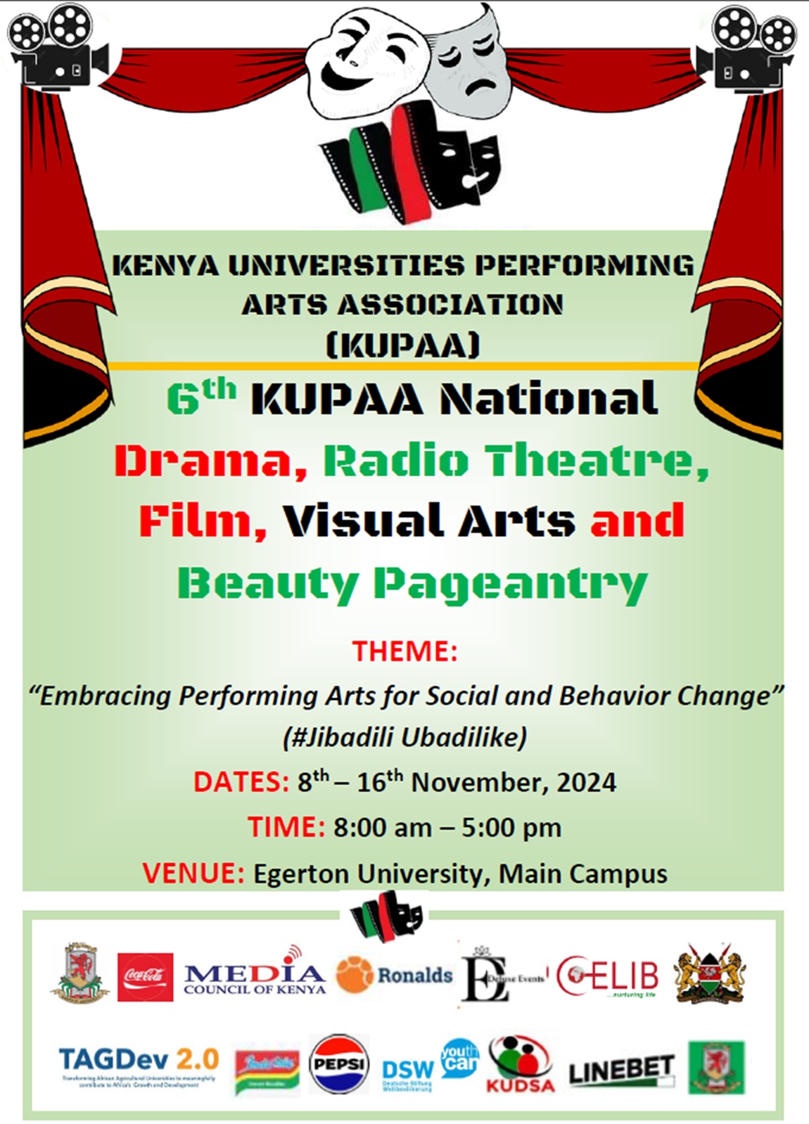 6th National Universities Drama,Beauty Pageant,Visual Arts, Radio Theatre and Film Festival