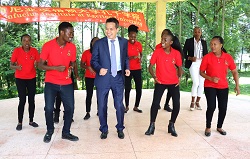 Chinese Ambassador Zhou Pingjian Awards Scholarships to Egerton University Students in His Visit 