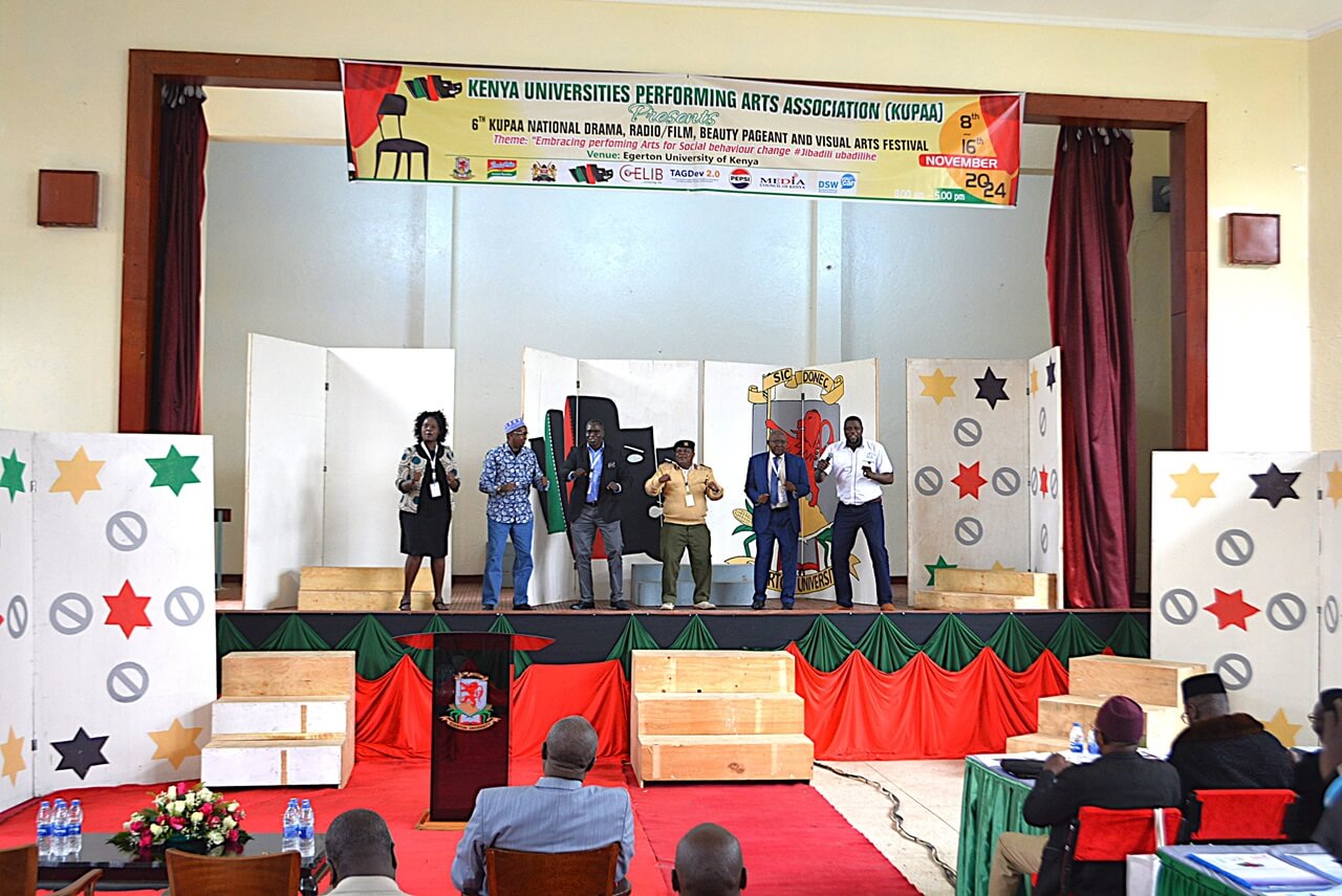 Egerton University Hosts Kenya Universities Performing Arts Festival, Celebrating Creative Expression in Higher Education