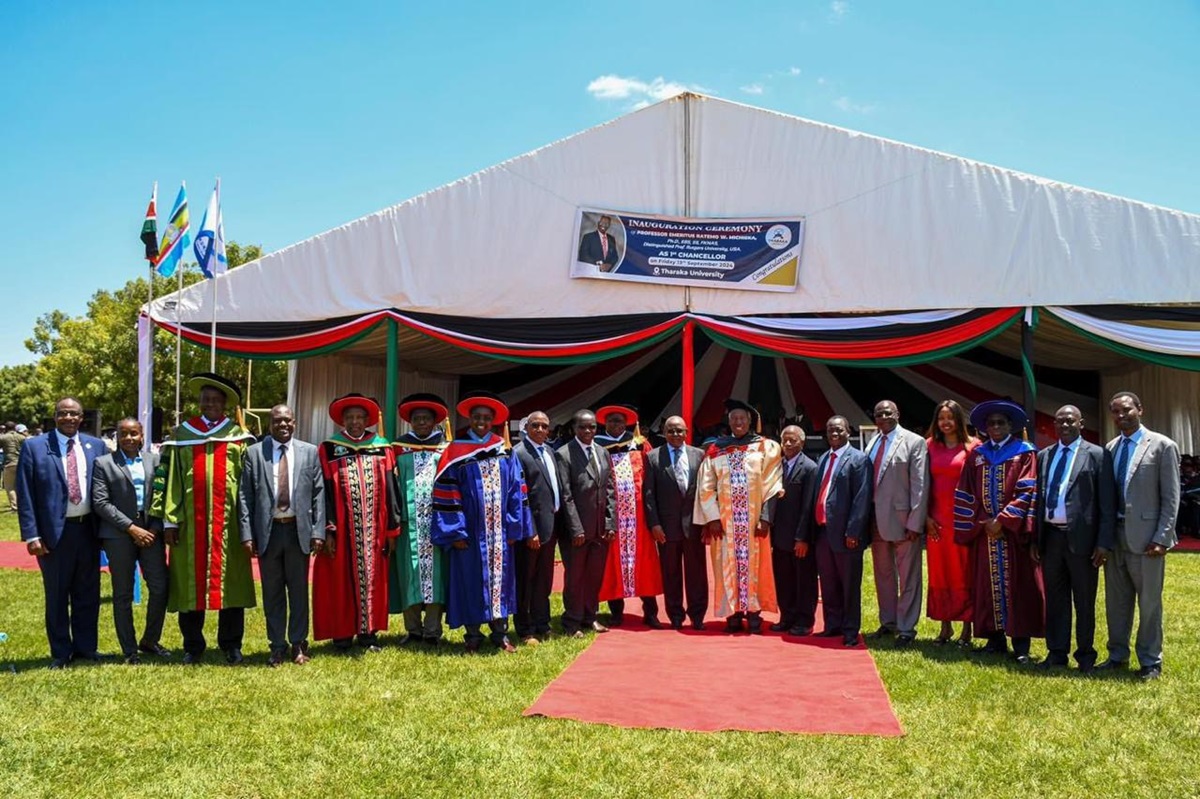 Egerton University VC Attends Installation of Tharaka University’s First Chancellor