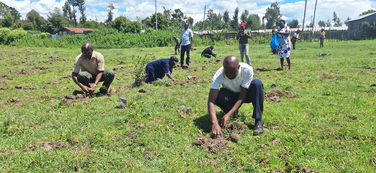 Egerton University and Local Schools Participate in Tree Planting Initiative