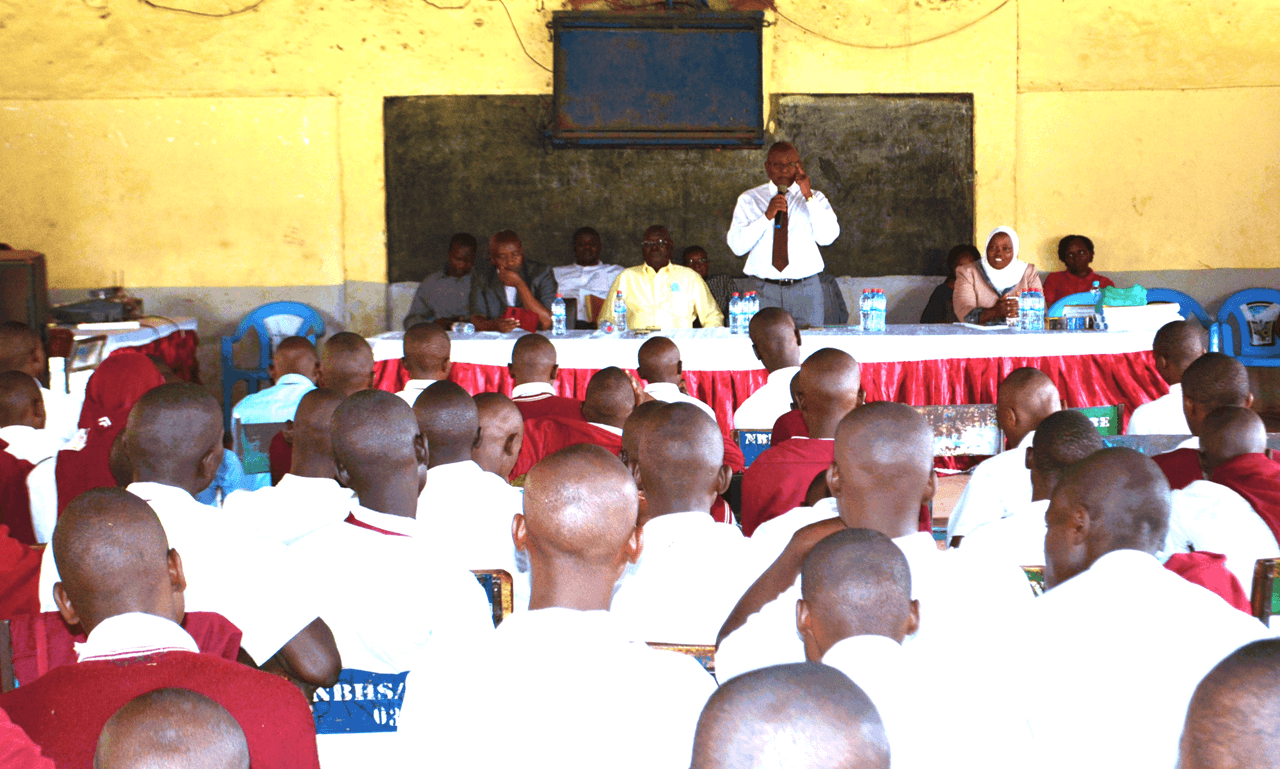 From Humble Beginnings to Academic Triumph: Prof. Isaac Kibwage Inspires Nduru High Students with His Journey of Resilience and Faith