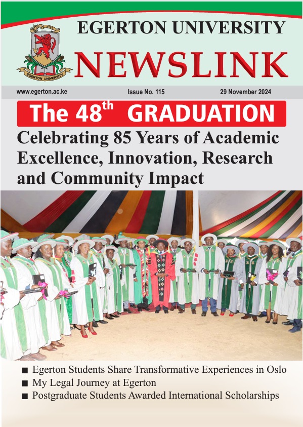 Egerton University NewsLink :The 48 GRADUATION