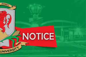 NOTICE TO STUDENTS: 30/11/2020